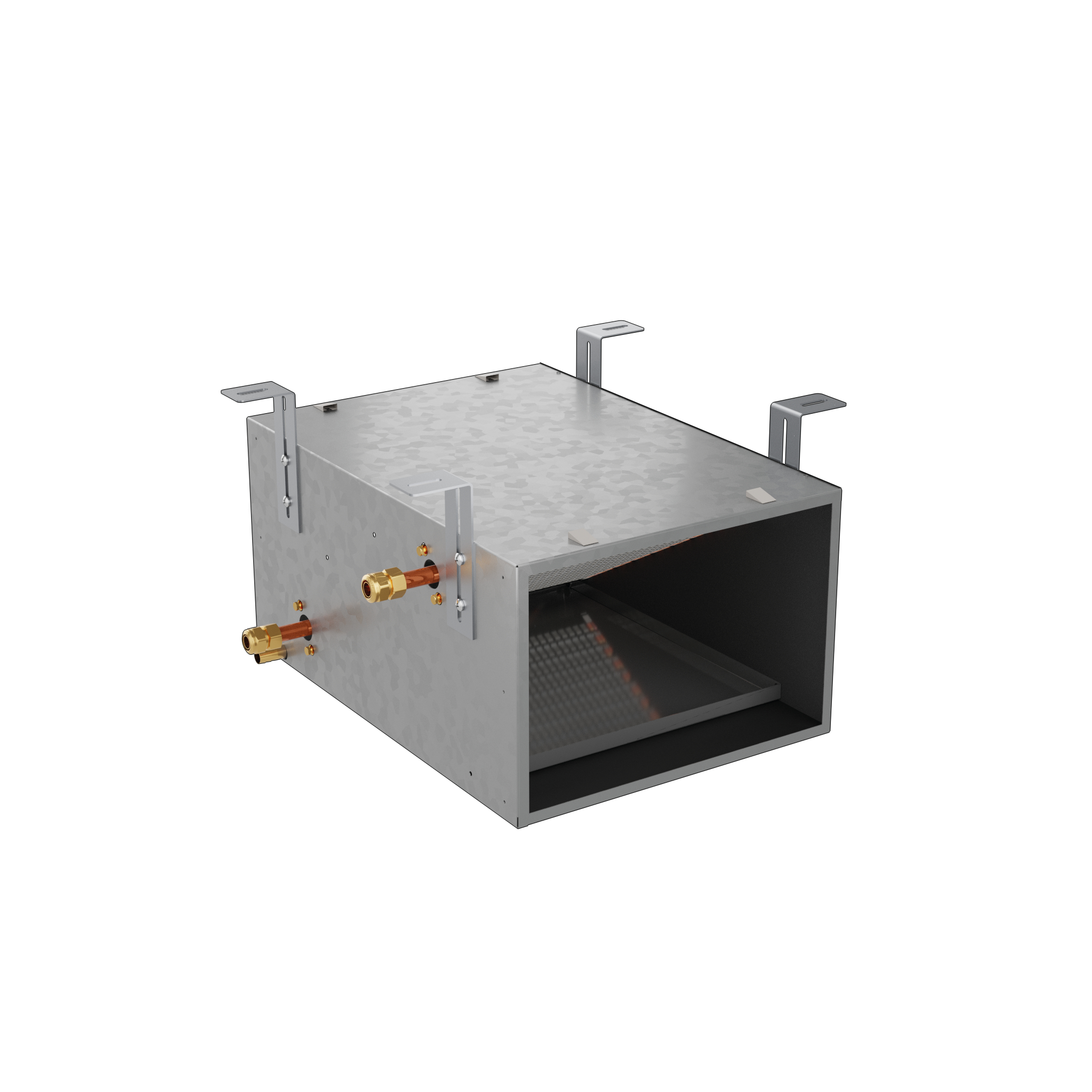 image Batteria idronica di post-trattamento ad acqua calda e/o fredda collegabile ai plenum COMPACT serie AIR400.